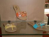 Rasteira Collor's - strass/laço