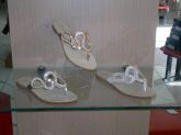 Rasteira em strass